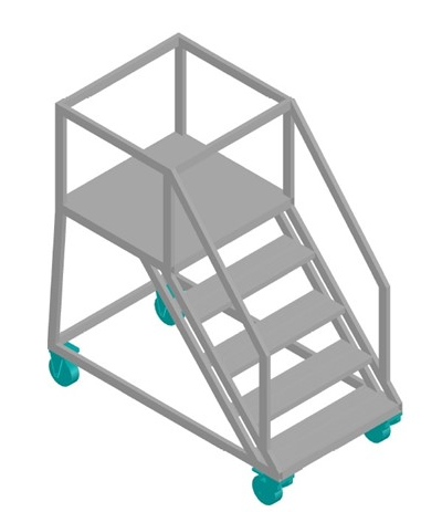 MOVABLE WORK PLATFORM